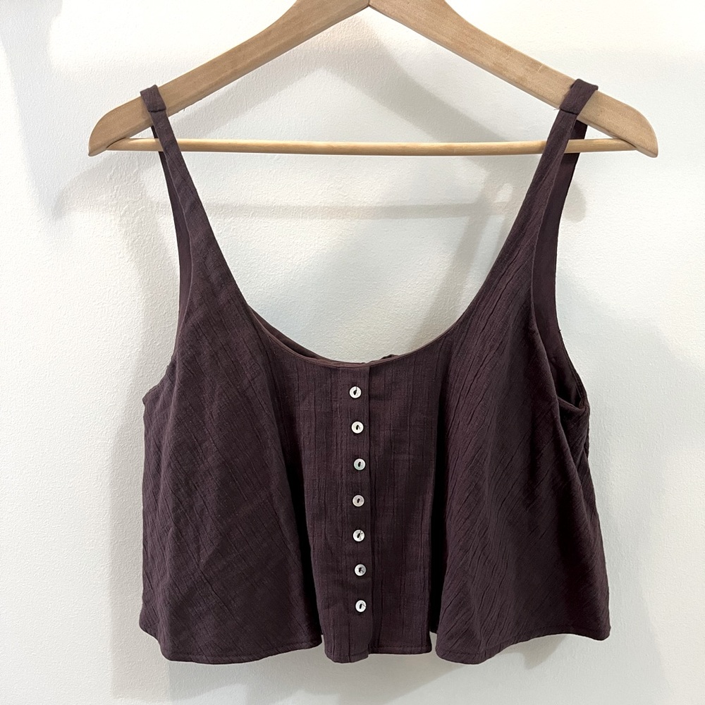 Zara Women’s Purple Crop Top